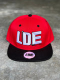 FAVOR THE BOLDE | SNAPBACK | RED/BLACK